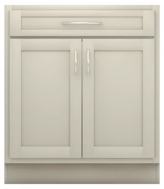 Brushhollow cabinet, painted